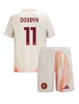 AS Roma Artem Dovbyk #11 Bortedraktsett Barn 2024-25 Korte ermer (+ bukser)